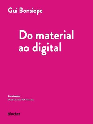 cover image of Do material ao digital